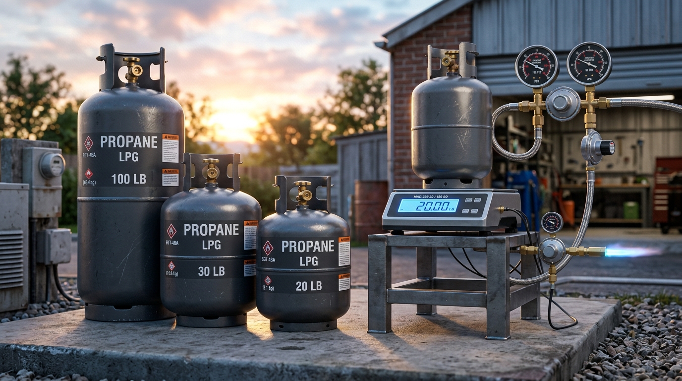 Propane Tank Sizing Guide: Calculating Gallons from Cylinder Weight (KG)